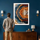 Abstract Wood Grain Canvas Print, Tree Ring Pattern Wall by MyGreatCanvas | Canvas Wall Art Prints | Photo Prints & Wall Decor