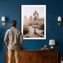 Joshua Tree Desert Wall Art Canvas Print, Minimal Southwest by MyGreatCanvas | Canvas Wall Art Prints | Photo Prints & Wall Decor
