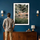 Flamingo Wall Art Canvas Print, Tropical Wildlife Scene by MyGreatCanvas | Canvas Wall Art Prints | Photo Prints & Wall Decor
