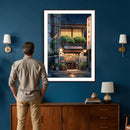 Evening at the Ramen Shop Canvas Wall Art — Japan Night by MyGreatCanvas | Canvas Wall Art Prints | Photo Prints & Wall Decor