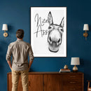 Nice Ass Funny Canvas Wall Art for Bathroom Wall Decor Cute by MyGreatCanvas | Canvas Wall Art Prints | Photo Prints & Wall Decor