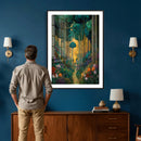 Gustav Klimt Style Forest Canvas Wall Art, Golden Forest by MyGreatCanvas | Canvas Wall Art Prints | Photo Prints & Wall Decor