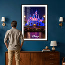Disney Castle Wall Art – Framed Magic Kingdom Canvas by MyGreatCanvas | Canvas Wall Art Prints | Photo Prints & Wall Decor