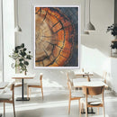 Rustic Wood Wall Art Canvas Print – Framed Nature Earthy by MyGreatCanvas | Canvas Wall Art Prints | Photo Prints & Wall Decor