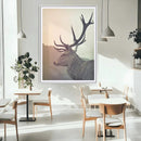 Deer Canvas Wall Art Print – Framed Woodland Animal Rustic by MyGreatCanvas | Canvas Wall Art Prints | Photo Prints & Wall Decor