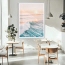 Sunset Surfer Wall Art – Framed Ocean Wave Canvas Artwork, by MyGreatCanvas | Canvas Wall Art Prints | Photo Prints & Wall Decor