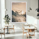Sunset Wave Ocean Wall Art – Framed Palm Tree Canvas by MyGreatCanvas | Canvas Wall Art Prints | Photo Prints & Wall Decor