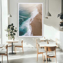 Serene Ocean Waves Wall Art Beach Wall Decor by MyGreatCanvas | Canvas Wall Art Prints | Photo Prints & Wall Decor