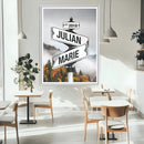 Personalized Street Sign Art Canvas Print by MyGreatCanvas | Canvas Wall Art Prints | Photo Prints & Wall Decor