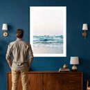 Ocean Wave Wall Art Canvas Print, Minimal Seascape by MyGreatCanvas | Canvas Wall Art Prints | Photo Prints & Wall Decor