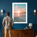 Sunset Surf Wall Art Canvas Print – Coastal Ocean by MyGreatCanvas | Canvas Wall Art Prints | Photo Prints & Wall Decor