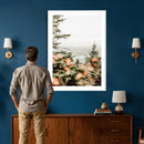 Fall Forest Wall Art Canvas Print – Soft Evergreen Woodland by MyGreatCanvas | Canvas Wall Art Prints | Photo Prints & Wall Decor