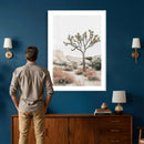 Joshua Tree Desert Wall Art Canvas Print, Minimal Southwest by MyGreatCanvas | Canvas Wall Art Prints | Photo Prints & Wall Decor