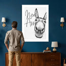 Nice Ass Funny Canvas Wall Art for Bathroom Wall Decor Cute by MyGreatCanvas | Canvas Wall Art Prints | Photo Prints & Wall Decor
