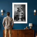 Funny Bathroom Canvas Wall Art, Texas Longhorn on Toilet by MyGreatCanvas | Canvas Wall Art Prints | Photo Prints & Wall Decor