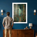 Gustav Klimt Style Forest Canvas Wall Art, Golden Forest by MyGreatCanvas | Canvas Wall Art Prints | Photo Prints & Wall Decor