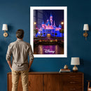 Disney Castle Wall Art – Framed Magic Kingdom Canvas by MyGreatCanvas | Canvas Wall Art Prints | Photo Prints & Wall Decor