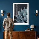 Agave Wall Art Canvas Print, Blue Green Succulent Botanical by MyGreatCanvas | Canvas Wall Art Prints | Photo Prints & Wall Decor