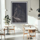 Black Horse Wall Art Canvas Print – Framed Moody Horse by MyGreatCanvas | Canvas Wall Art Prints | Photo Prints & Wall Decor