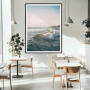 Ocean Waves Wall Art Canvas Print – Framed Coastal Serenity by MyGreatCanvas | Canvas Wall Art Prints | Photo Prints & Wall Decor