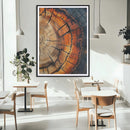 Rustic Wood Wall Art Canvas Print – Framed Nature Earthy by MyGreatCanvas | Canvas Wall Art Prints | Photo Prints & Wall Decor