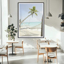 Beach Hammock Wall Art Canvas Print – Framed Tropical by MyGreatCanvas | Canvas Wall Art Prints | Photo Prints & Wall Decor