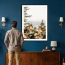 Fall Forest Wall Art Canvas Print – Soft Evergreen Woodland by MyGreatCanvas | Canvas Wall Art Prints | Photo Prints & Wall Decor