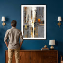 Abstract Urban Reflection Wall Art Canvas Print by MyGreatCanvas | Canvas Wall Art Prints | Photo Prints & Wall Decor