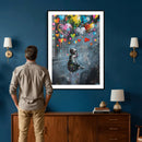 Banksy Balloon Canvas, Banksy Graffiti Art, Balloon Poster, by MyGreatCanvas | Canvas Wall Art Prints | Photo Prints & Wall Decor