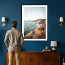 Coastal Cliffs Canvas Wall Art, Ocean Shoreline Photography by MyGreatCanvas | Canvas Wall Art Prints | Photo Prints & Wall Decor
