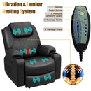 Electric Power Lift Leather Massage Sofa by LJGDeals
