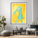 Squidward Tentacles Wall Art Canvas Print – Bold and Brash by MyGreatCanvas | Canvas Wall Art Prints | Photo Prints & Wall Decor