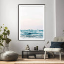 Ocean Wave Wall Art Canvas Print, Minimal Seascape by MyGreatCanvas | Canvas Wall Art Prints | Photo Prints & Wall Decor