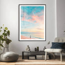 Pastel Beach Wall Art Canvas Print – Soft Coastal by MyGreatCanvas | Canvas Wall Art Prints | Photo Prints & Wall Decor