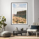 Desert Canyon Landscape Wall Art Canvas Print, Minimal by MyGreatCanvas | Canvas Wall Art Prints | Photo Prints & Wall Decor