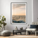Ocean Wave Wall Art Canvas Print, Calm Coastal Nature by MyGreatCanvas | Canvas Wall Art Prints | Photo Prints & Wall Decor