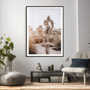 Joshua Tree Desert Wall Art Canvas Print, Minimal Southwest by MyGreatCanvas | Canvas Wall Art Prints | Photo Prints & Wall Decor