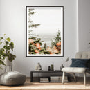 Fall Forest Wall Art Canvas Print – Soft Evergreen Woodland by MyGreatCanvas | Canvas Wall Art Prints | Photo Prints & Wall Decor
