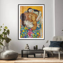 The Bride Wall Art Canvas Print – Gustav Klimt Inspired by MyGreatCanvas | Canvas Wall Art Prints | Photo Prints & Wall Decor