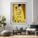 The Kiss Wall Art Canvas Print – Gustav Klimt The Kiss Gold by MyGreatCanvas | Canvas Wall Art Prints | Photo Prints & Wall Decor