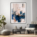 Abstract Navy Blue Wall Art Canvas Print by MyGreatCanvas | Canvas Wall Art Prints | Photo Prints & Wall Decor