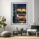 Evening at the Ramen Shop Canvas Wall Art — Japan Night by MyGreatCanvas | Canvas Wall Art Prints | Photo Prints & Wall Decor