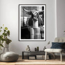 Texas Longhorn Cow Toilet Paper Canvas Wall Art, Funny by MyGreatCanvas | Canvas Wall Art Prints | Photo Prints & Wall Decor