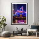 Disney Castle Wall Art – Framed Magic Kingdom Canvas by MyGreatCanvas | Canvas Wall Art Prints | Photo Prints & Wall Decor