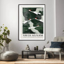 Yayoi Kusama Crane Bird Wall Art Canvas Print, Japanese by MyGreatCanvas | Canvas Wall Art Prints | Photo Prints & Wall Decor