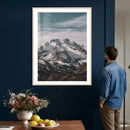 Alpine Mountain Landscape Wall Art Canvas Print, Snowy Peak by MyGreatCanvas | Canvas Wall Art Prints | Photo Prints & Wall Decor