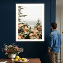 Fall Forest Wall Art Canvas Print – Soft Evergreen Woodland by MyGreatCanvas | Canvas Wall Art Prints | Photo Prints & Wall Decor