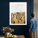 Minimal Desert Cactus Wall Art Canvas Print, Neutral by MyGreatCanvas | Canvas Wall Art Prints | Photo Prints & Wall Decor