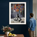 Banksy Inspired Boy Wall Art Canvas Print, Graffiti Balloon by MyGreatCanvas | Canvas Wall Art Prints | Photo Prints & Wall Decor