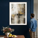 Framed Abstract Wall Art Canvas Print, Gold Black Modern by MyGreatCanvas | Canvas Wall Art Prints | Photo Prints & Wall Decor